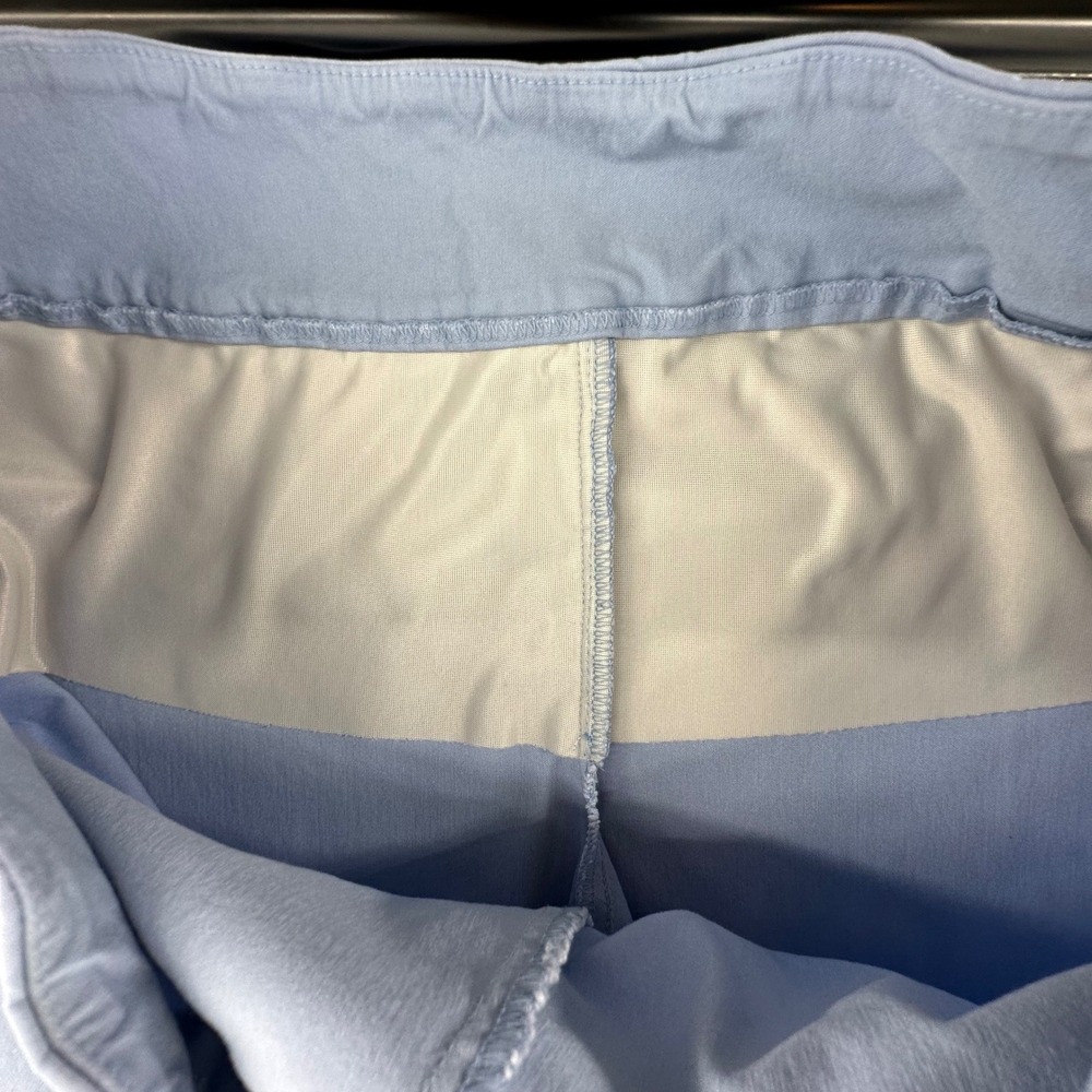 Peck & Peck Bermuda Shorts Womens 16 Blue Stretch Coastal Modest Slimming Panel - Picture 9 of 10
